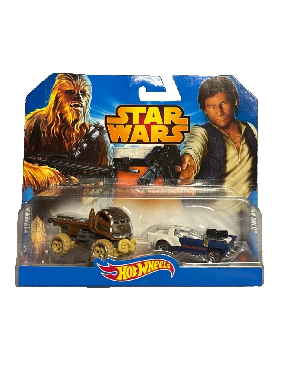 Hot Wheels Star Wars Han Solo & Chewbacca Diecast Character Series 2 Pack 2015
